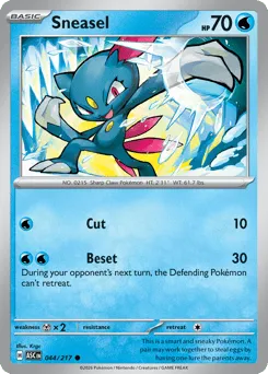 Sneasel 044/217 Normal Ascended Heroes