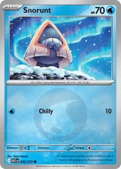Snorunt 046/217 Energy Reverse Ascended Heroes