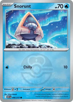 Snorunt 046/217 Love Ball Ascended Heroes
