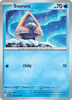 Snorunt 046/217 Normal Ascended Heroes