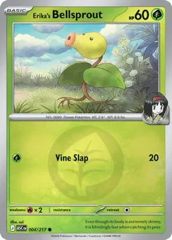 Erika's Bellsprout 004/217 Energy Reverse Ascended Heroes