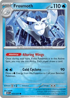 Frosmoth 053/217 Friend Ball Ascended Heroes