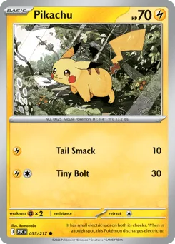 Pikachu 055/217 Normal Ascended Heroes