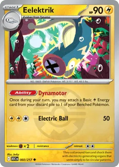 Eelektrik 060/217 Quick Ball Ascended Heroes