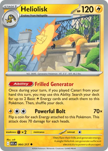 Heliolisk 064/217 Ascended Heroes