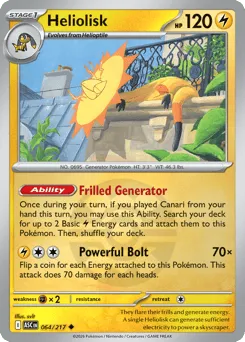 Heliolisk 064/217 Quick Ball Ascended Heroes