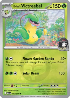 Erika's Victreebel 006/217 Energy Reverse Ascended Heroes