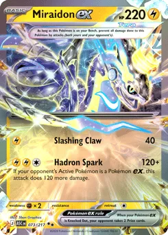 Miraidon ex 073/217 Holo Ascended Heroes