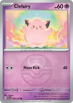 Clefairy 074/217 Love Ball Ascended Heroes