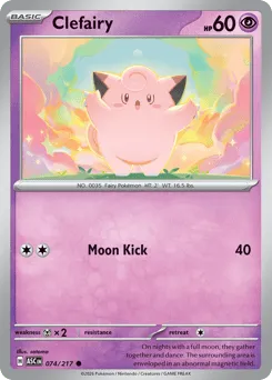 Clefairy 074/217 Normal Ascended Heroes