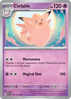 Clefable 075/217 Normal Ascended Heroes