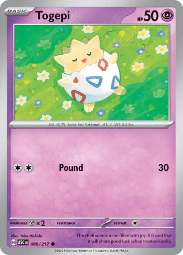 Togepi 080/217 Ascended Heroes