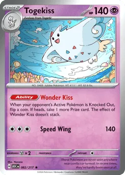 Togekiss 082/217 Holo Ascended Heroes