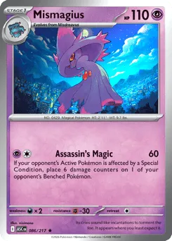 Mismagius 086/217 Holo Ascended Heroes