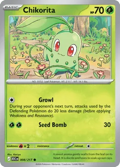 Chikorita 008/217 Normal Ascended Heroes