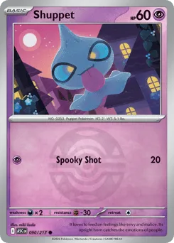 Shuppet 090/217 Dusk Ball Ascended Heroes