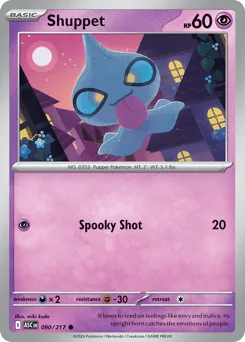 Shuppet 090/217 Normal Ascended Heroes