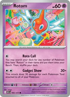 Rotom 092/217 Ascended Heroes