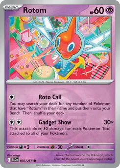 Rotom 092/217 Dusk Ball Ascended Heroes