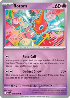 Rotom 092/217 Energy Reverse Ascended Heroes