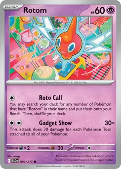 Rotom 092/217 Normal Ascended Heroes