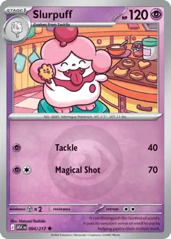 Slurpuff 094/217 Energy Reverse Ascended Heroes