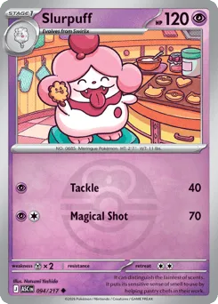 Slurpuff 094/217 Love Ball Ascended Heroes