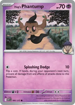 Hop's Phantump 095/217 Normal Ascended Heroes