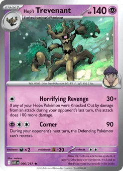 Hop's Trevenant 096/217 Holo Ascended Heroes