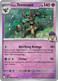 Hop's Trevenant 096/217 Poké Ball Ascended Heroes