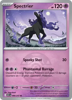 Spectrier 098/217 Dusk Ball Ascended Heroes