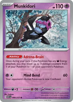 Munkidori 099/217 Dusk Ball Ascended Heroes