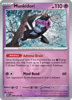 Munkidori 099/217 Energy Reverse Ascended Heroes