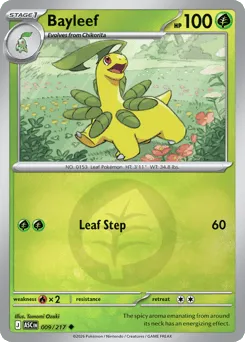 Bayleef 009/217 Energy Reverse Ascended Heroes