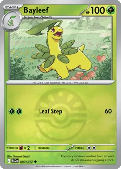 Bayleef 009/217 Friend Ball Ascended Heroes