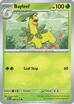 Bayleef 009/217 Normal Ascended Heroes