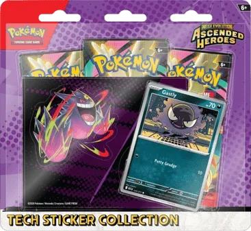Ascended Heroes Tech Sticker Collection - Gastly