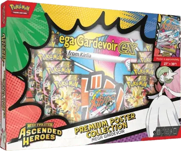 Ascended Heroes Premium Poster Collection - Mega Gardevoir