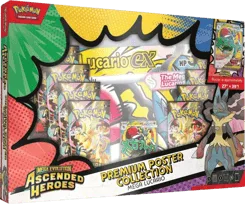 Ascended Heroes Premium Poster Collection - Mega Lucario