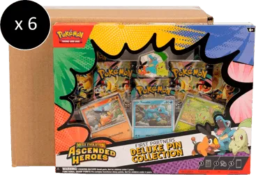 Ascended Heroes First Partners Deluxe Pin Collection Case