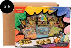 Ascended Heroes First Partners Deluxe Pin Collection Case