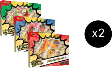 Ascended Heroes Mega ex Boxes Case