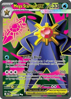 Mega Starmie ex 102/088 Perfect Order