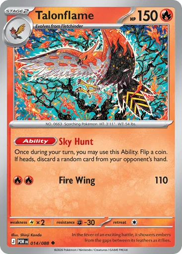 Talonflame 014/088 Perfect Order