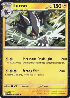 Luxray 028/088 Cosmos Holo Perfect Order