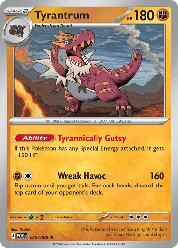 Tyrantrum 045/088 Perfect Order