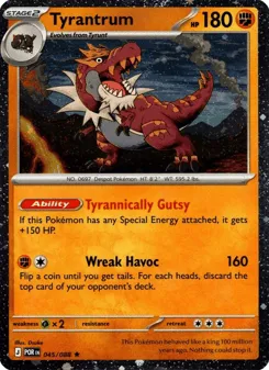 Tyrantrum 045/088 Cosmos Holo Perfect Order