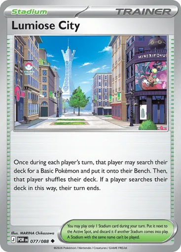 Lumiose City 077/088 Perfect Order