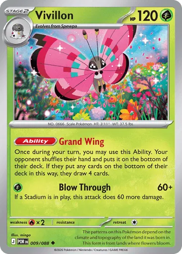 Vivillon 009/088 Perfect Order
