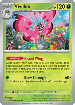 Vivillon 009/088 Perfect Order